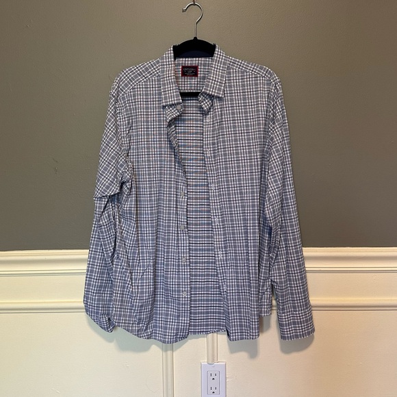 UNTUCKit Other - UNTUCKit men’s navy & gray buttondown
